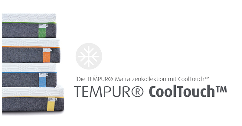 Die TEMPUR® Matratzenkollektionen mit CoolTouch™